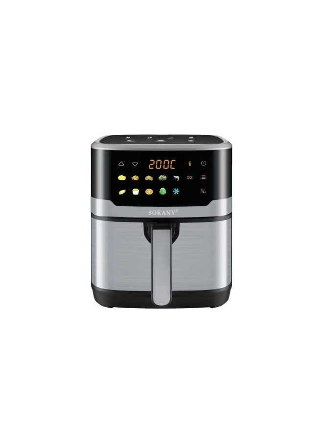 sokany Sokani digital fryer, 7.5 liters, 2200 watts, 2 heaters, SK-10085 - Image 4